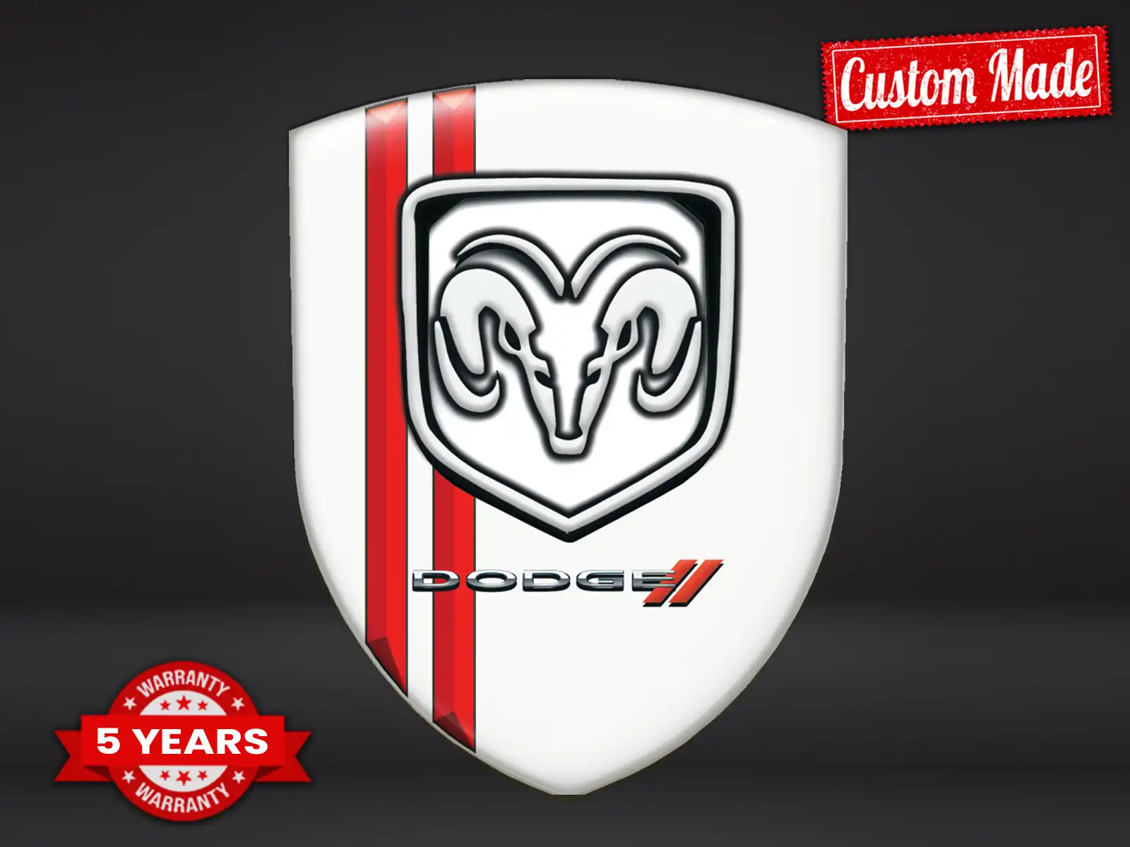 Dodge Autosticker Business Racing Design Hochwertig